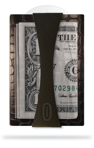 blackjack - thin wallet - cash strap