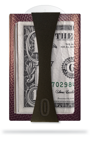 wild grape - slim wallet - cash strap